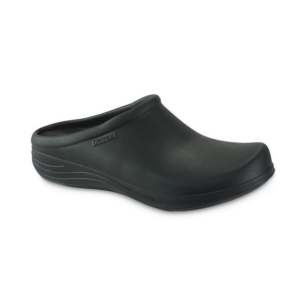 Aetrex Women's Bondi Orthotic Clogs Black Shoes UK 1241-986